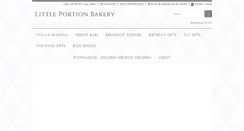 Desktop Screenshot of littleportionbakery.org
